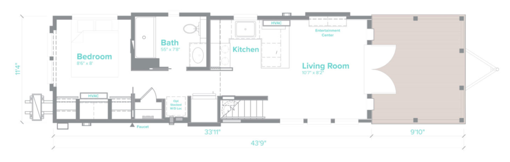 Floor plan for Sea Breeze