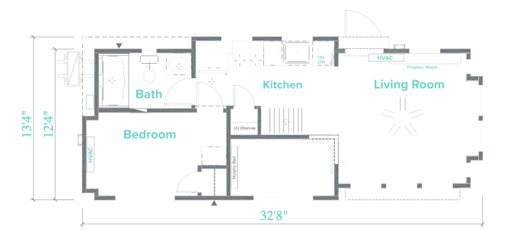 Floor plan for Oakley