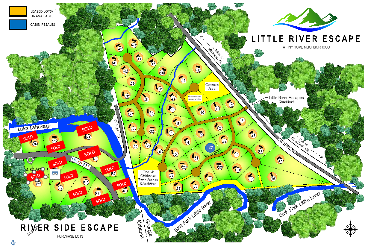 Resale on Lot 1 - $137,000 + $395/month lot lease & **UNDER CONTRACT** Lot 21 - $169,500 + $541/month lot lease