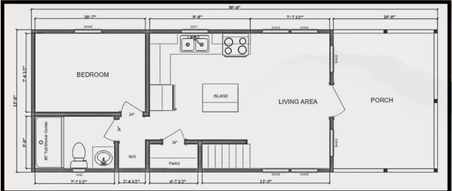 Floor plan for The Azalea
