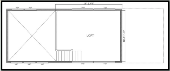 Floor plan for The Fern