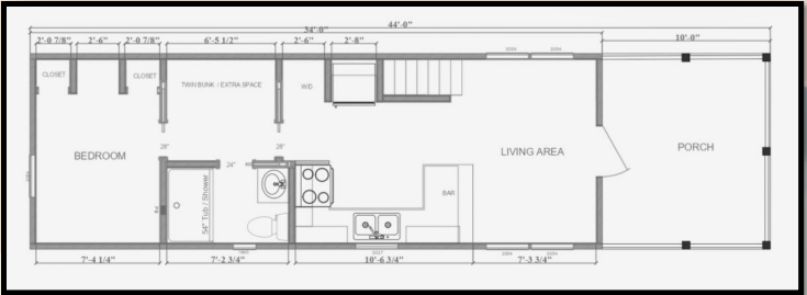 Floor plan for The Spruce