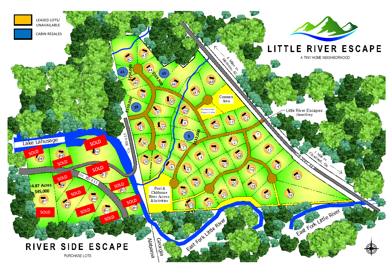 Resale on Lot 1 - $137,000 + $395/month lot lease & **UNDER CONTRACT** Lot 21 - $169,500 + $541/month lot lease